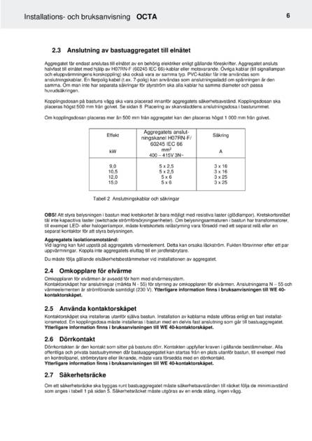 Helo Octa с релейным блоком WE 40, cтраница 17