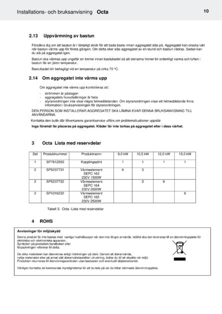 Helo Octa с релейным блоком WE 40, cтраница 21