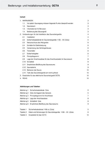 Helo Octa с релейным блоком WE 40, cтраница 33