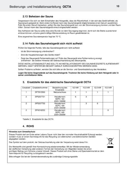 Helo Octa с релейным блоком WE 40, cтраница 41