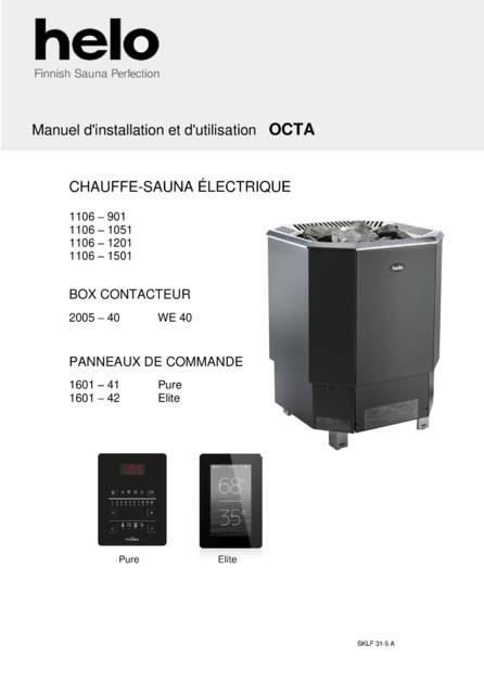 Helo Octa с релейным блоком WE 40, cтраница 42