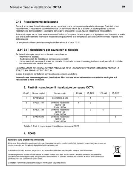 Helo Octa с релейным блоком WE 40, cтраница 92