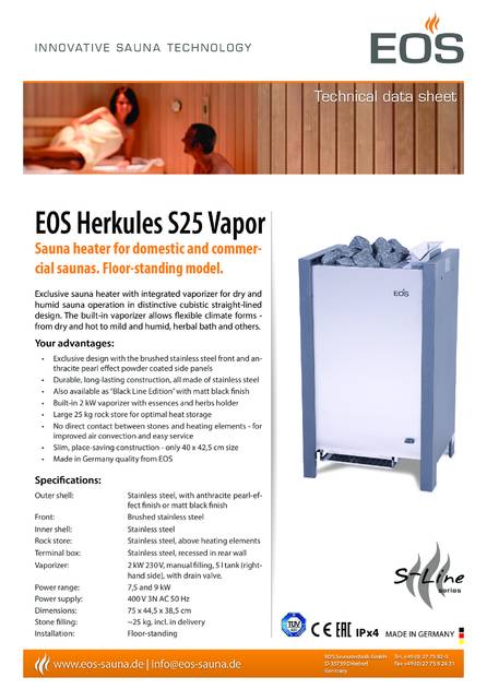 EOS Herkules S25 Vapor, cтраница 1