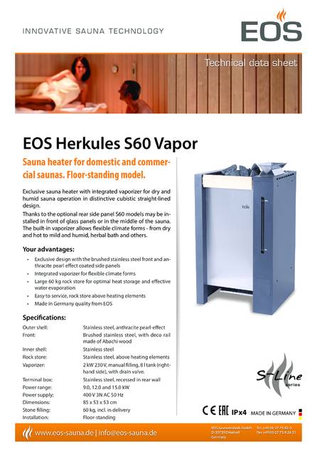 EOS Herkules S60 Vapor, cтраница 1
