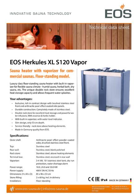 EOS Herkules XL S120 Vapor, cтраница 1