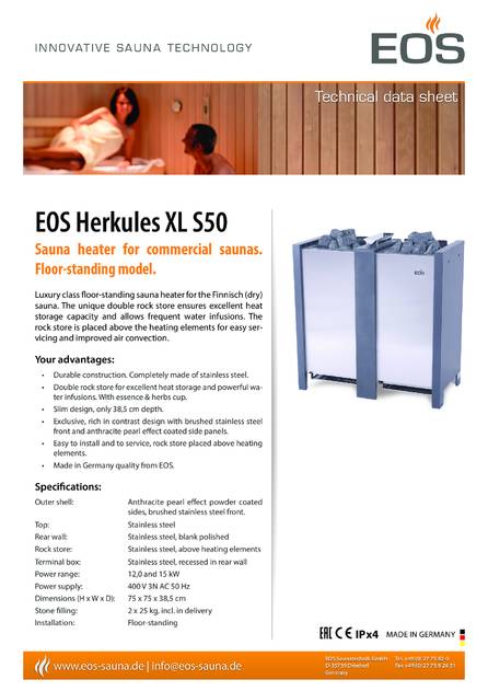 EOS Herkules XL S50, cтраница 1