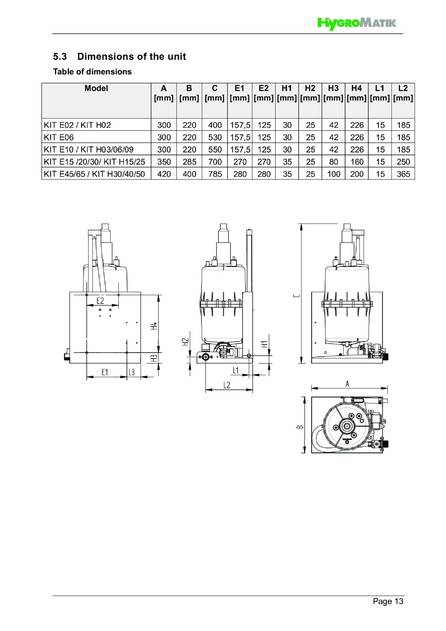 Hygromatik SteamKit H, cтраница 13