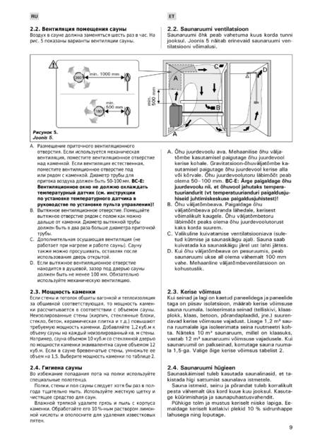 Harvia Vega Compact, cтраница 9