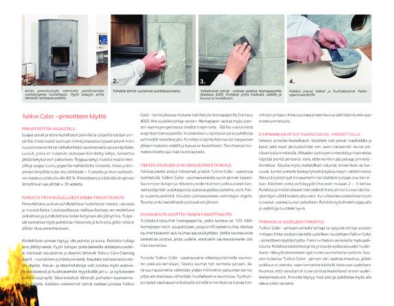 Покрытие Tulikivi Color, cтраница 6
