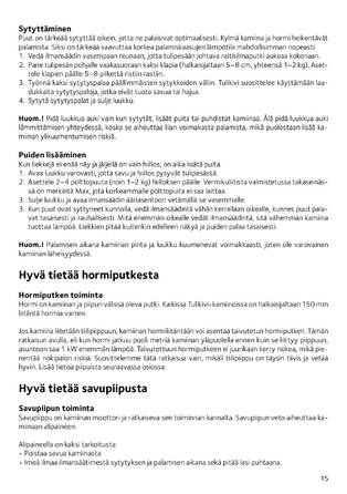 Tulikivi Tanka 3, 4, 5, 6, cтраница 15