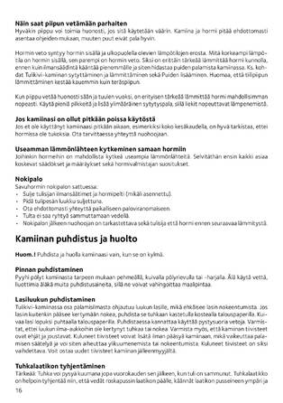 Tulikivi Tanka 3, 4, 5, 6, cтраница 16