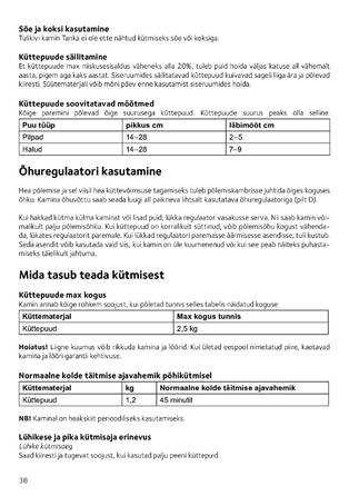 Tulikivi Tanka 3, 4, 5, 6, cтраница 38