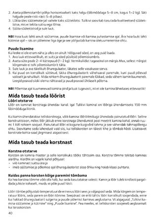 Tulikivi Tanka 3, 4, 5, 6, cтраница 40