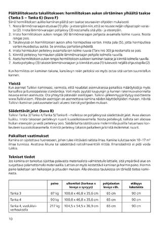 Tulikivi Tanka 3, 4, 5, 6, cтраница 10