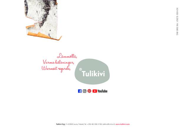Tulikivi Pielinen Collection, cтраница 24