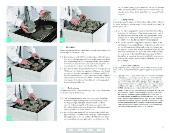 Tulikivi Hille S1, 2, 3, 4 UTU, cтраница 23