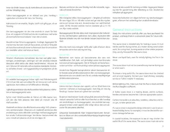 Tulikivi Hille S1, 2, 3, 4 UTU, cтраница 7