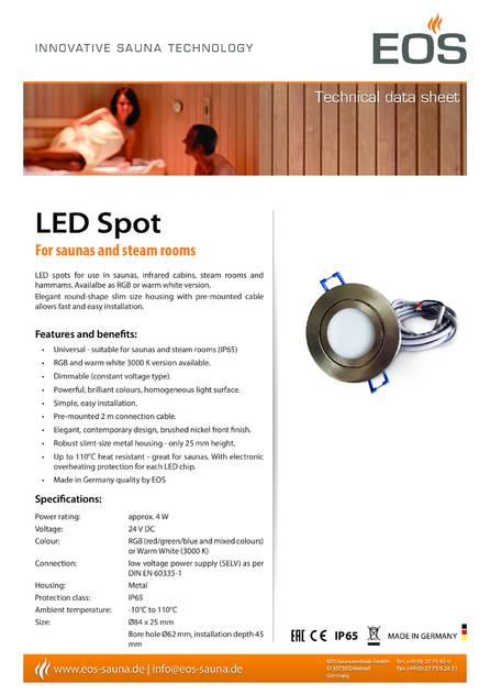 EOS LED Spot, cтраница 1