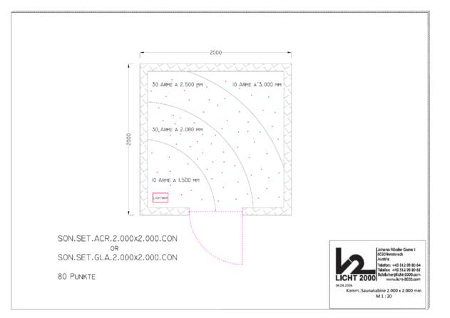 Licht-2000 Оптоволокно 80 точек, cтраница 1