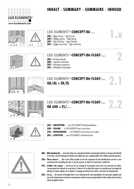 Lux Elements Concept BA, cтраница 2