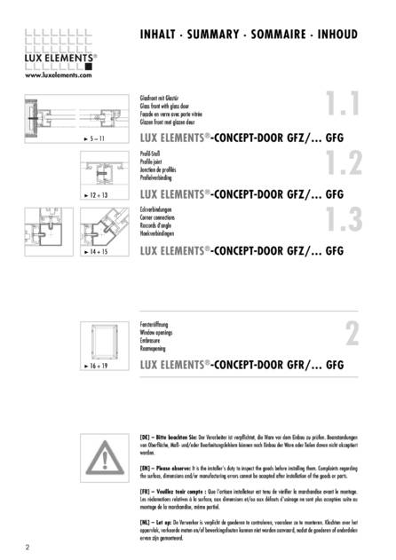 Lux Elements Concept Door GF, cтраница 2