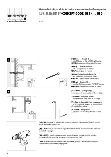 Lux Elements Concept Door GF, cтраница 8