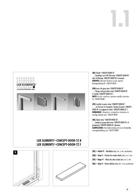 Lux Elements Concept Door GF, cтраница 9