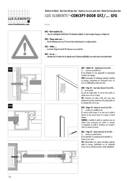 Lux Elements Concept Door GF, cтраница 10