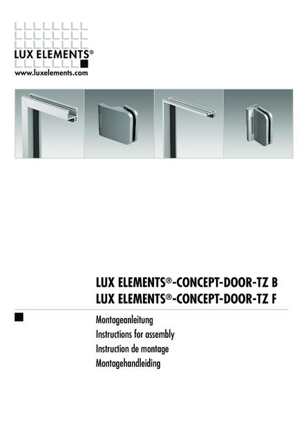Lux Elements Concept Door TZ, cтраница 1