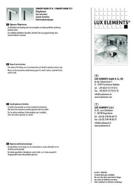 Lux Elements Concept Door TZ, cтраница 6