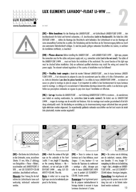 Lux Elements Lavado, cтраница 13