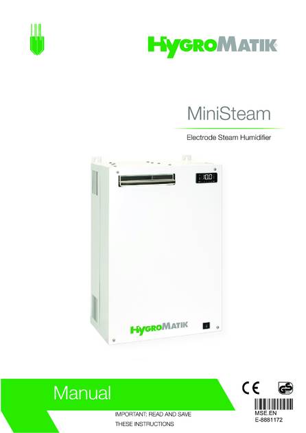 Hygromatik MiniSteam, cтраница 1