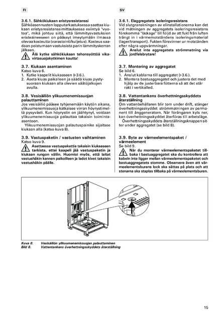 Harvia Modulo Combi, cтраница 15