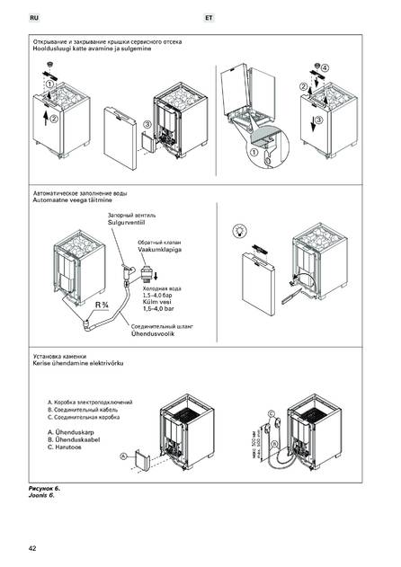 Harvia Modulo Combi, cтраница 42