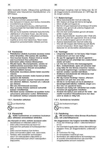 Harvia Modulo Combi, cтраница 8