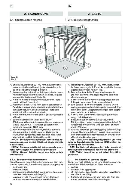 Harvia Modulo Combi, cтраница 10