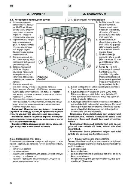 Harvia Modulo MD, cтраница 32
