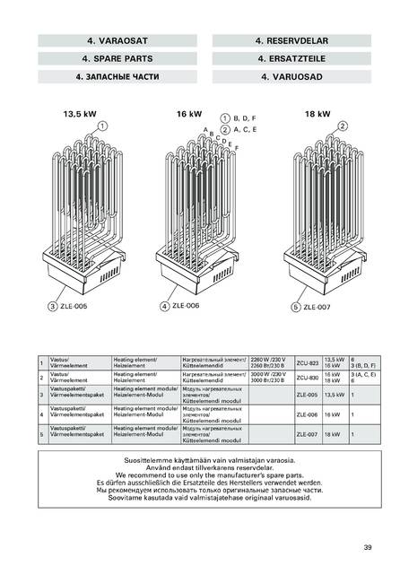 Harvia Modulo MD, cтраница 39