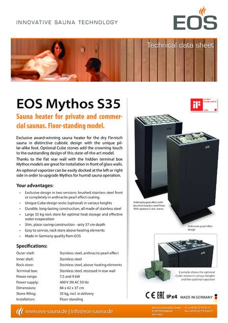 EOS Mythos S35, cтраница 1
