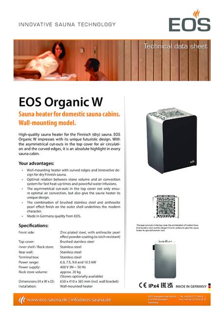 EOS Organic W, cтраница 1