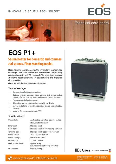 EOS P1+, cтраница 1
