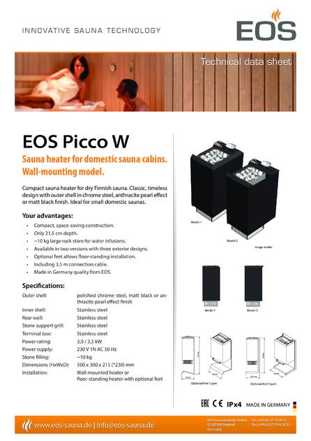 EOS Picco W, cтраница 1