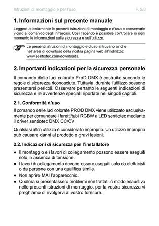 Sentiotec Pro D DMX, cтраница 26