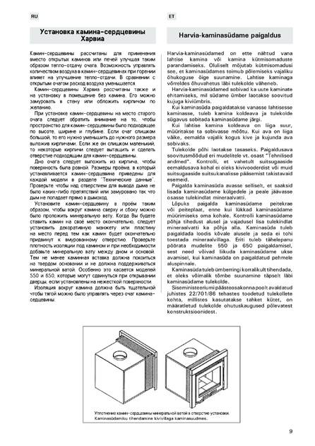 Harvia Corona и Corona Steel, cтраница 9