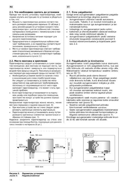 Harvia HGX, cтраница 14
