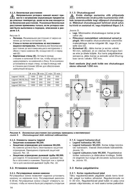 Harvia Legend 300 Duo, cтраница 14