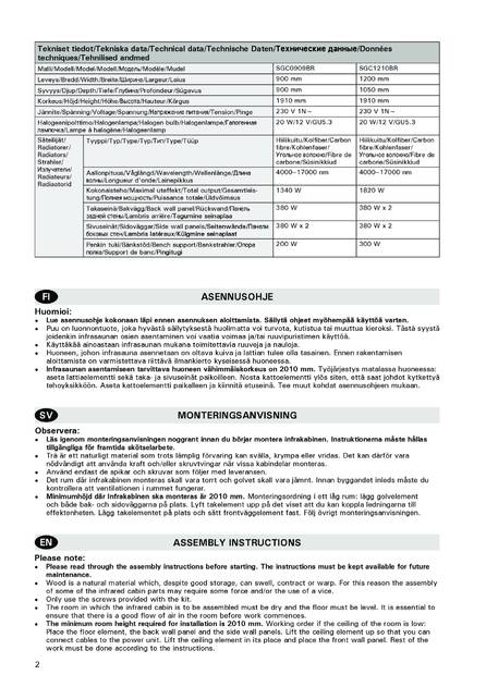 Harvia Radiant, cтраница 2