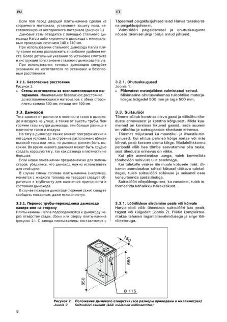 Плита-камин Harvia 10, cтраница 8