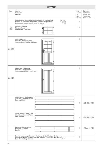 Harvia outdoor sauna, cтраница 36
