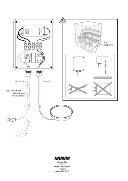Шайка с подсветкой Harvia SAC10101, cтраница 2